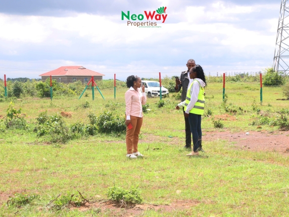 Neoway Properties sales team assisting clients with property selection