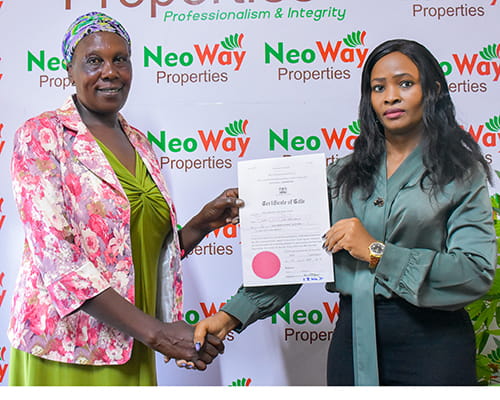 Jane Wangeci - NeoWay Properties client